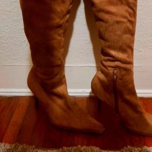 BP Knee High Faux Suede Boots 7.5M